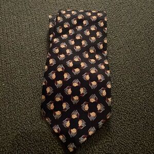 Disney Navy Eeorye Patterned Tie